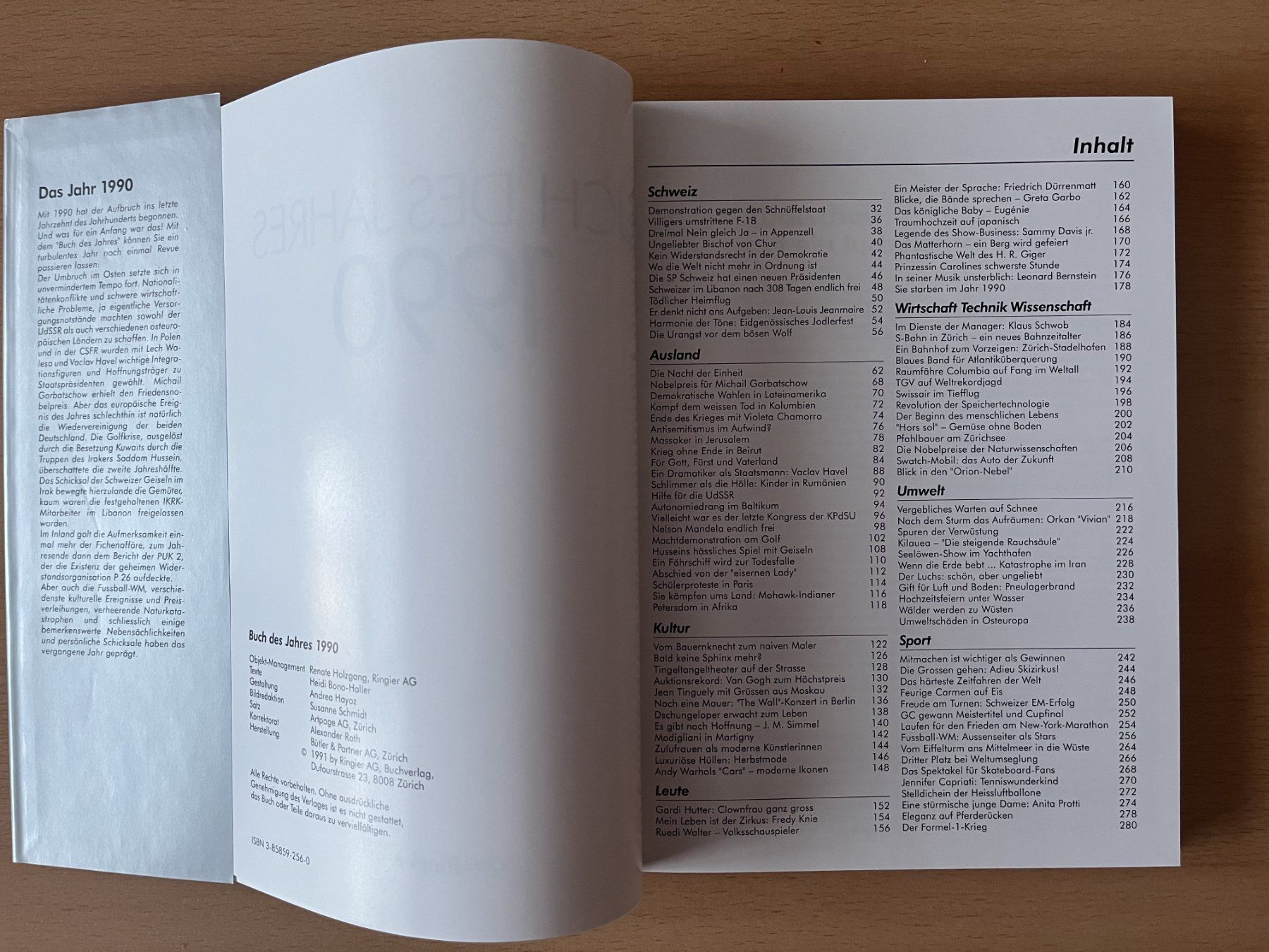 Libri: Buch des Jahres 1990 - Schweizer Illustrierte – Nuovo (secondo la descrizione) da Lausen venduto da Mondeo10628 3