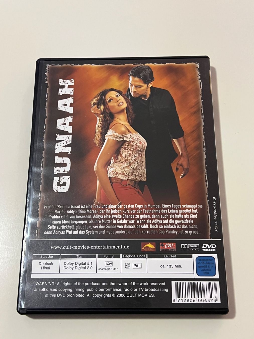 Tutti i DVDs: Bollywood DVD Gunaah – Usato da Altstätten SG venduto da sheamus 1
