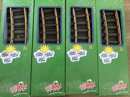 4x LEHMANN TOY TRAIN 91100 Schienen Neu