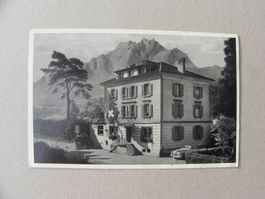 Karte Ansichtskarte Horw LU Luzern Restaurant Waldegg 1963