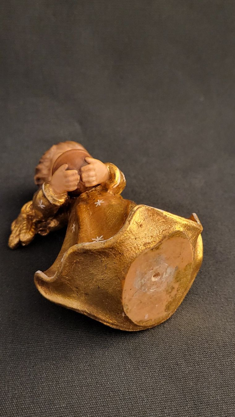 Statuette: Holz-Schnitzerei Barock-Engel – Usato da Basel venduto da spinne02 7