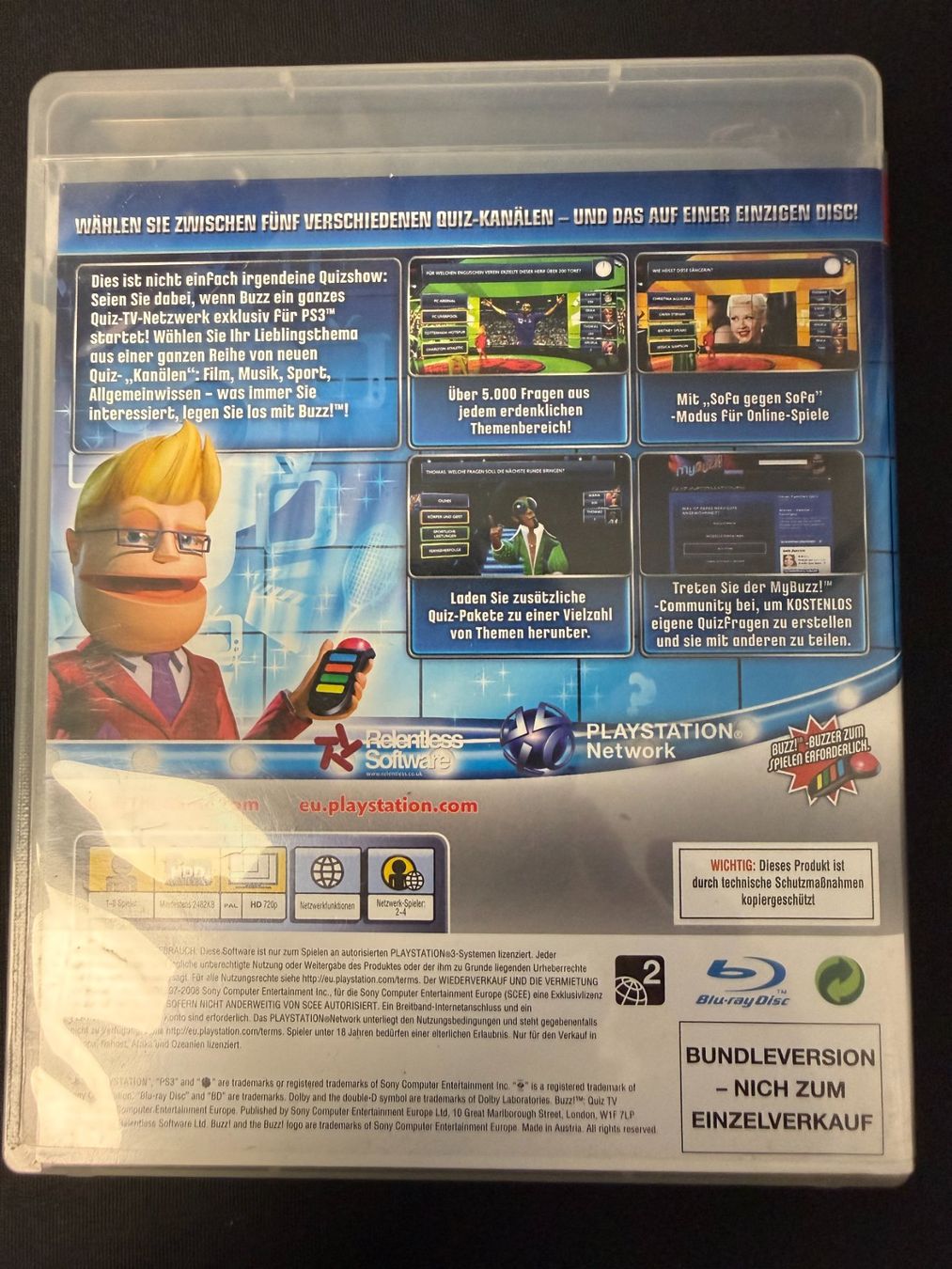 Sony Giochi: Buzz Quiz Tv - Ps3 – Usato da Pont-de-la-Morge venduto da Darfal 2