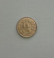 1962_ 1 Franken Silber_Münze