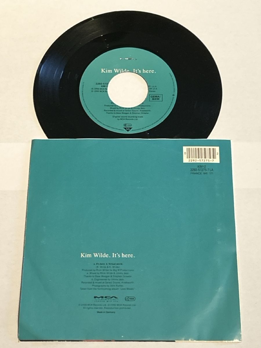 Dischi in vinile: Kim Wilde 1990. It‘s here – Usato da Faulensee venduto da Mizuno06 1