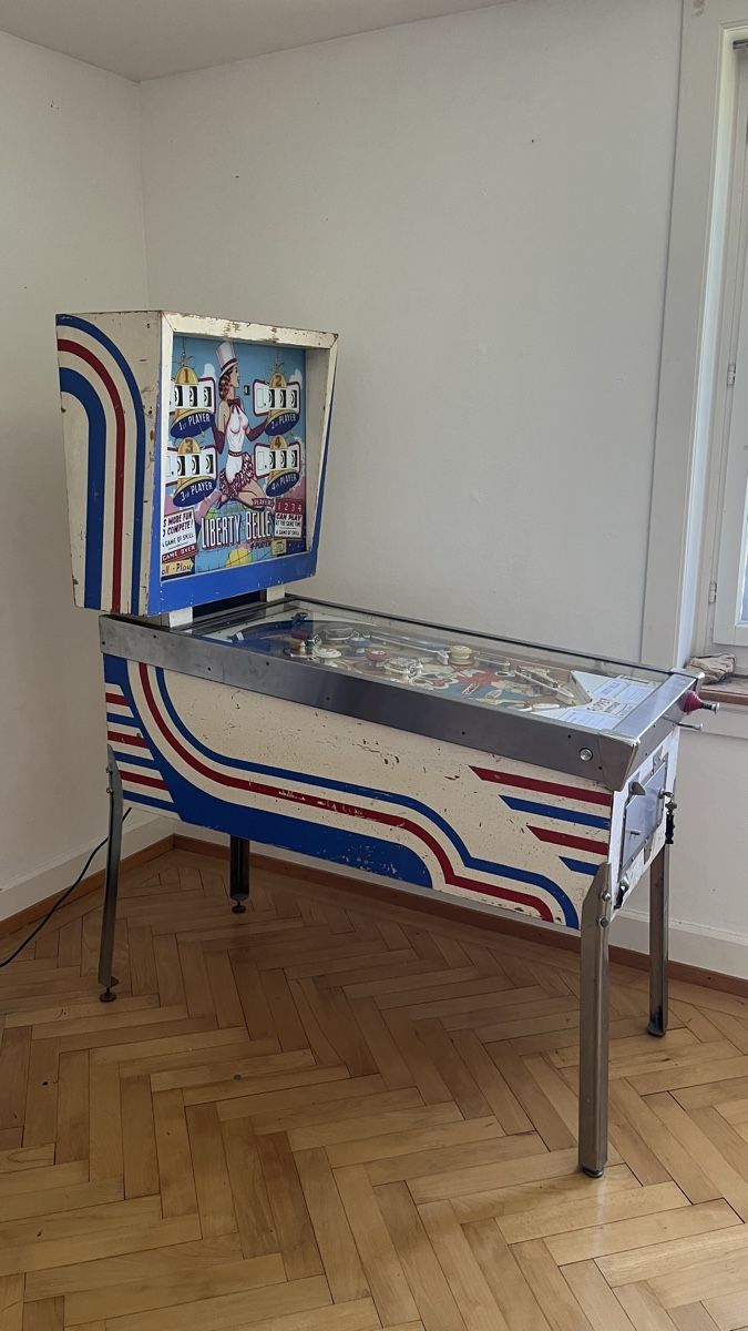 Flipper: Flipper Gottlieb Liberty Belle 1962 – Usato da Zürich venduto da mac1963mac 4