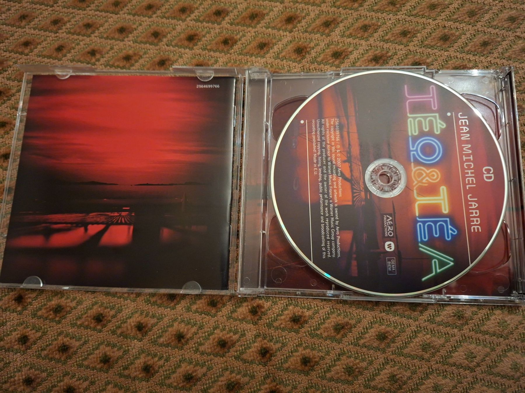 CD: Jean Michel Jarre - Téo & Téa CD+DVD – Usato da Bernex venduto da Wannabehasbeen01 2