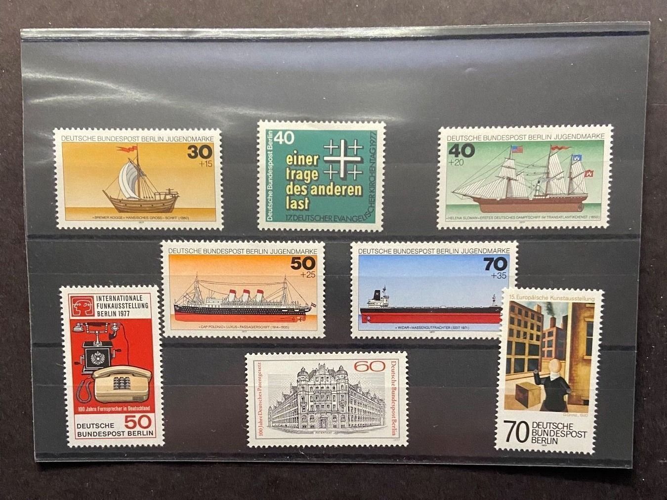 Alle Briefmarken: Berlin 1977 Jahresausgabe ** – Gebraucht aus Wil SG von fva01 2
