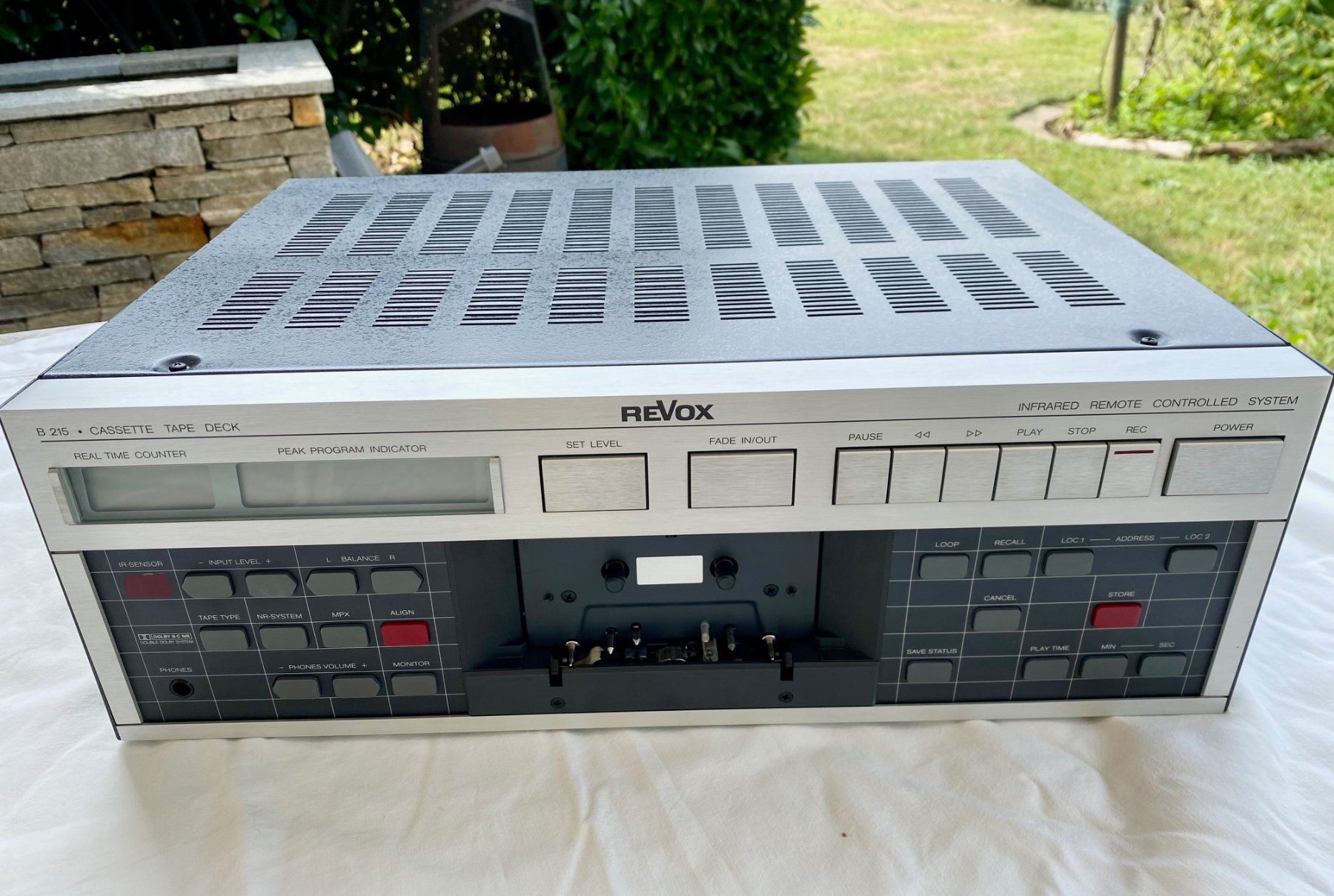Revox Registratori: ReVox B215 Cassette Tape Deck – Usato da Hünenberg venduto da Zwilling4