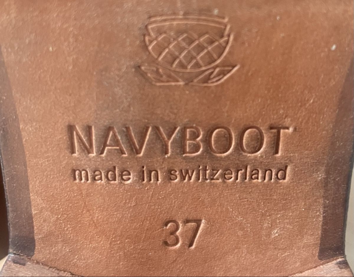 Navyboot Scarpe da donna: Stiefeletten NAVYBOOT 37 aus Leder – Usato da Estavannens venduto da lulutte 3
