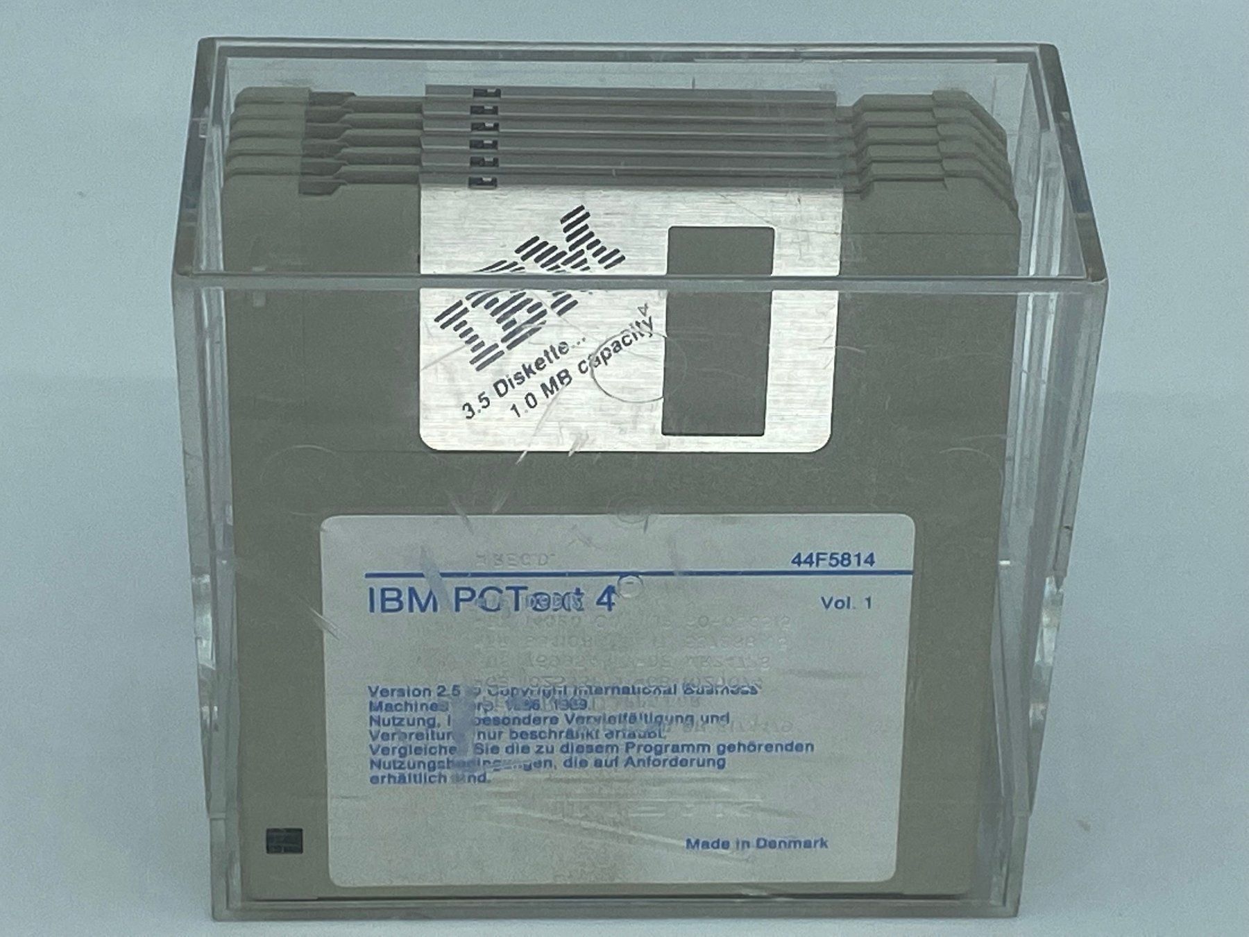 IBM Software: RAR! - IBM PCText 4 Version 2.5 – Usato da Langwiesen venduto da Restposten-24