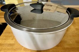 Hotpan Kuhn Rikon 4.5l weisse Warmhalteschüssel