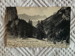 Ansichtskarte Pont de Nant- Vallée des Plans s/Bex 1905