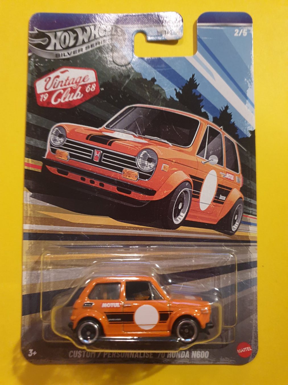 Hot Wheels Modellini d'auto: Hit Wheels '70 HONDA N600 CUSTOM – Nuovo e nell'imballaggio originale da Oftringen venduto da Rotor 1