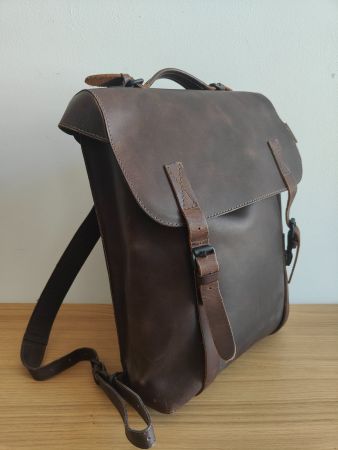 Lederrucksack, Aunts & Uncles, guter Zustand