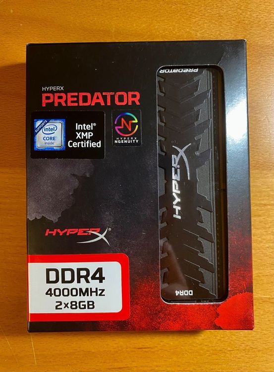 Hyperx predator 4000mhz hot sale