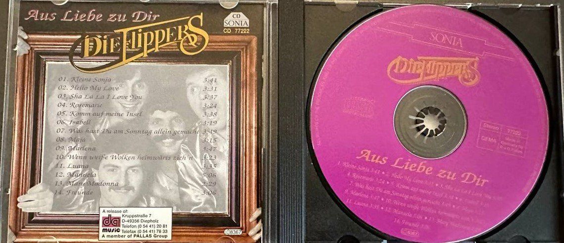 CD: Die Flippers - Aus Liebe zu Dir CD - Schlager Kult! – Usato da Beringen venduto da Mantafisch1 2