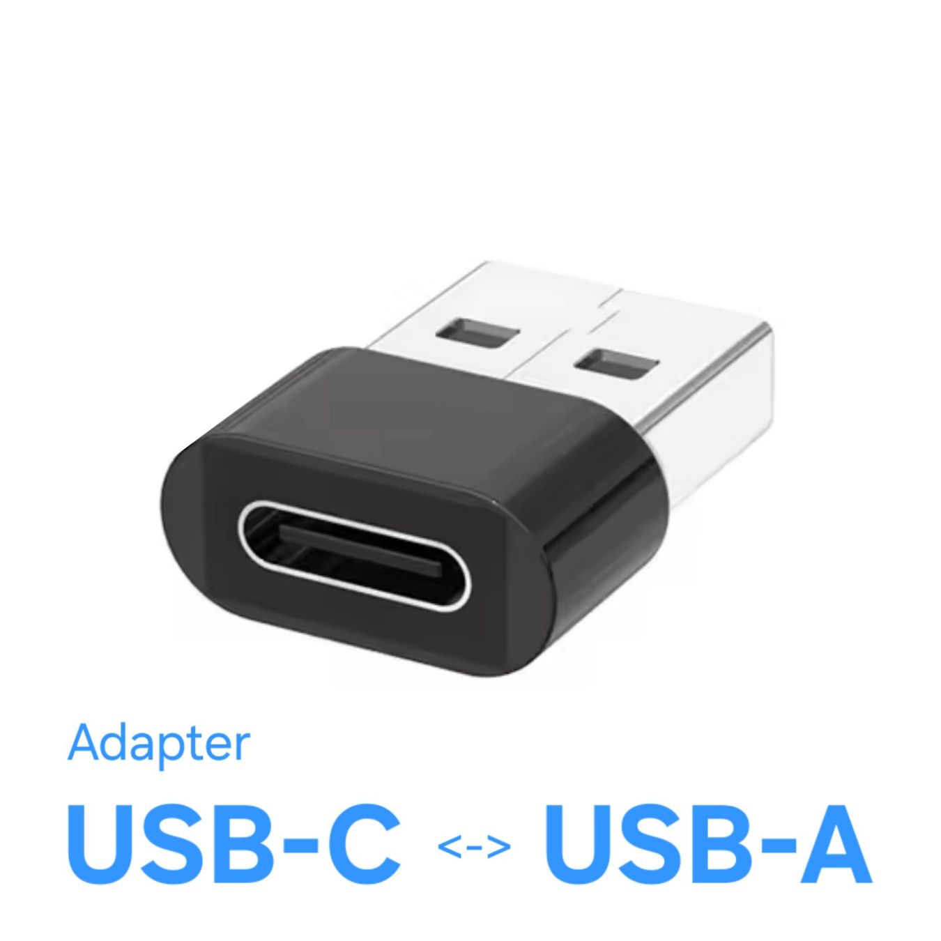 Lecteurs & Adaptateurs: USB-C <auf> USB-A Adapter / USB C USB A – Neuf avec emballage d'origine à Uster par -FPS-