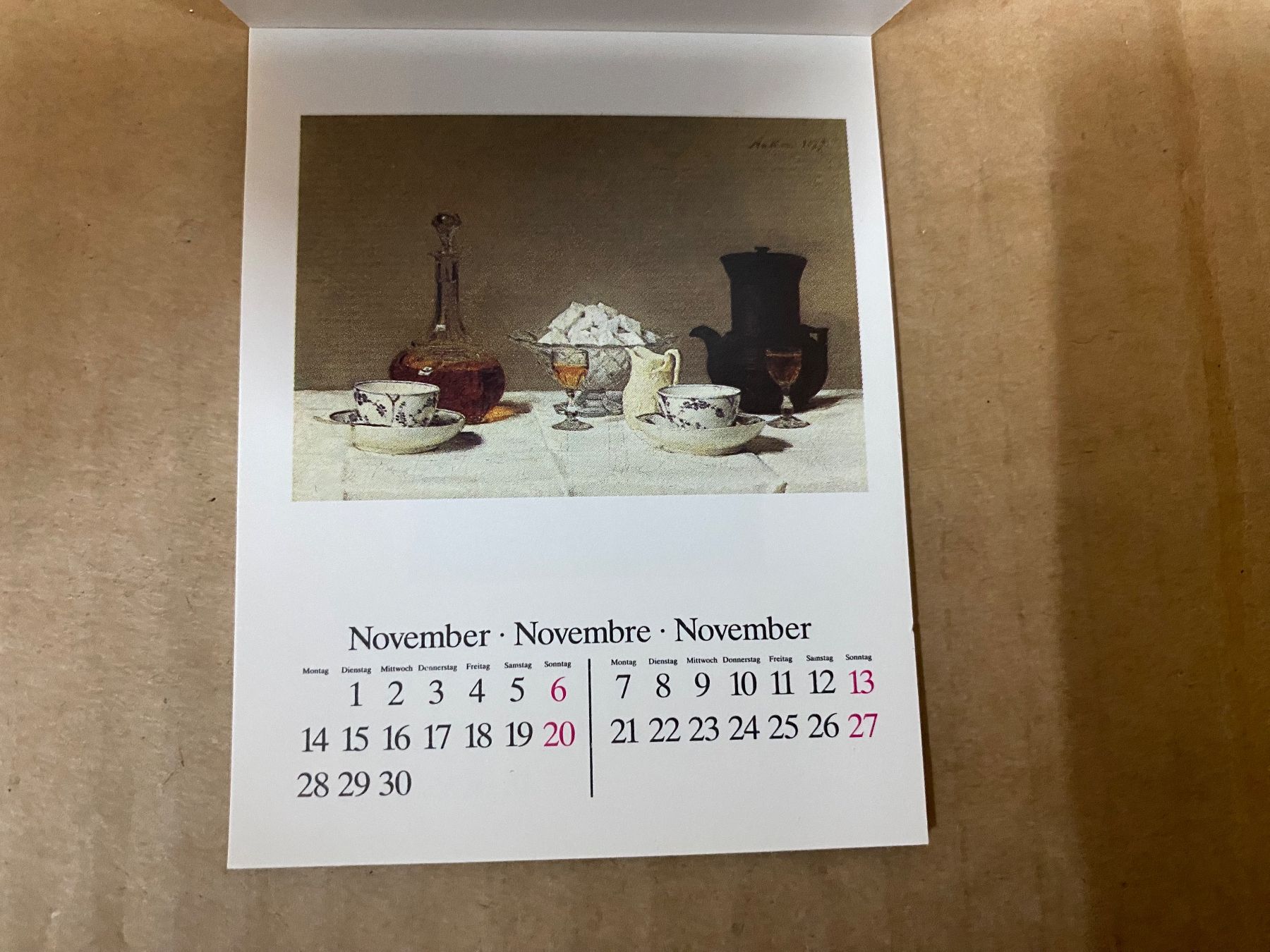 Calendari: Albert Anker Kalender sehr klein – Usato da Eschlikon TG venduto da ArtRec 7