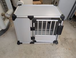 Hundebox grösse L - Aluminium, Kunststoff - Trixie