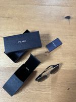 Original Prada Sonnenbrille PRZ01UV in Silber