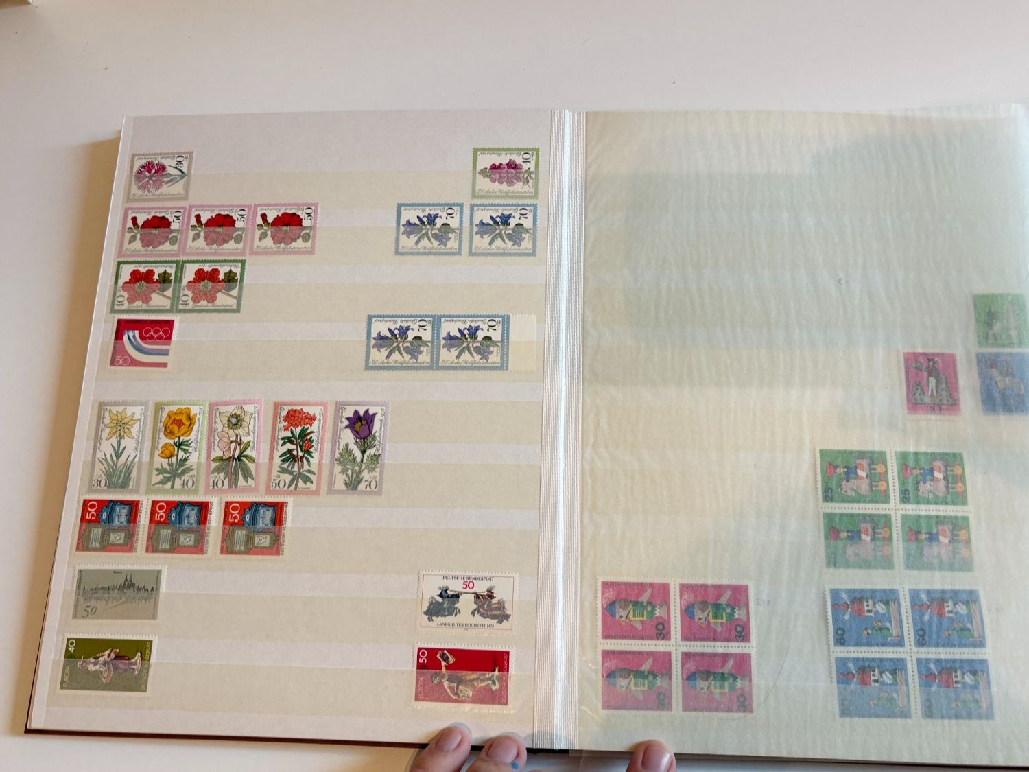 Alben: Briefmarkenalbum Deutschland – Gebraucht aus Riva san vitale von abd_p86k 9