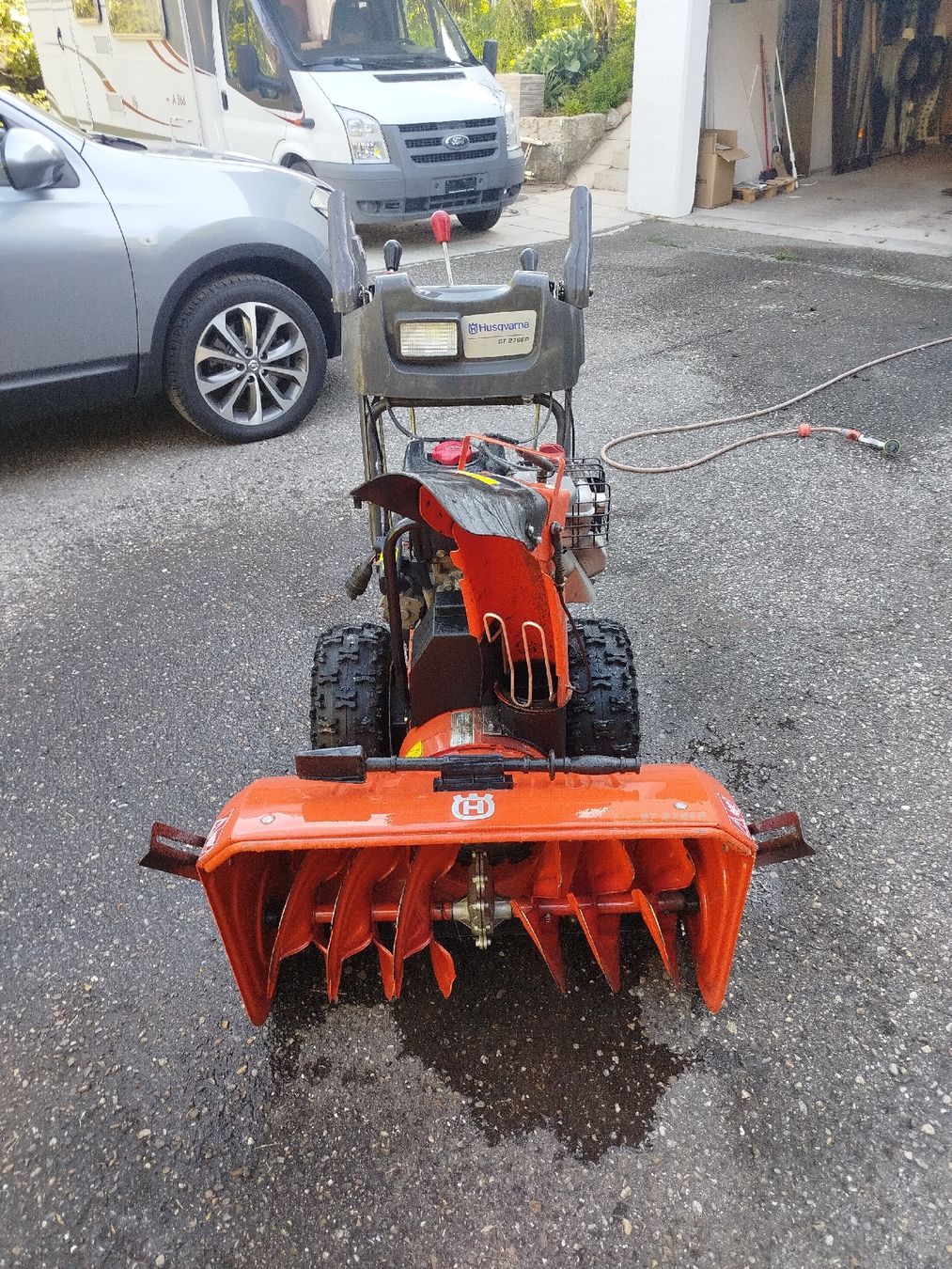 Husqvarna Sgombero neve: Profi Schneefräse Husqvarna ST 276EP – Usato da Steg im Tösstal venduto da KiwiGrafikMaurer 3