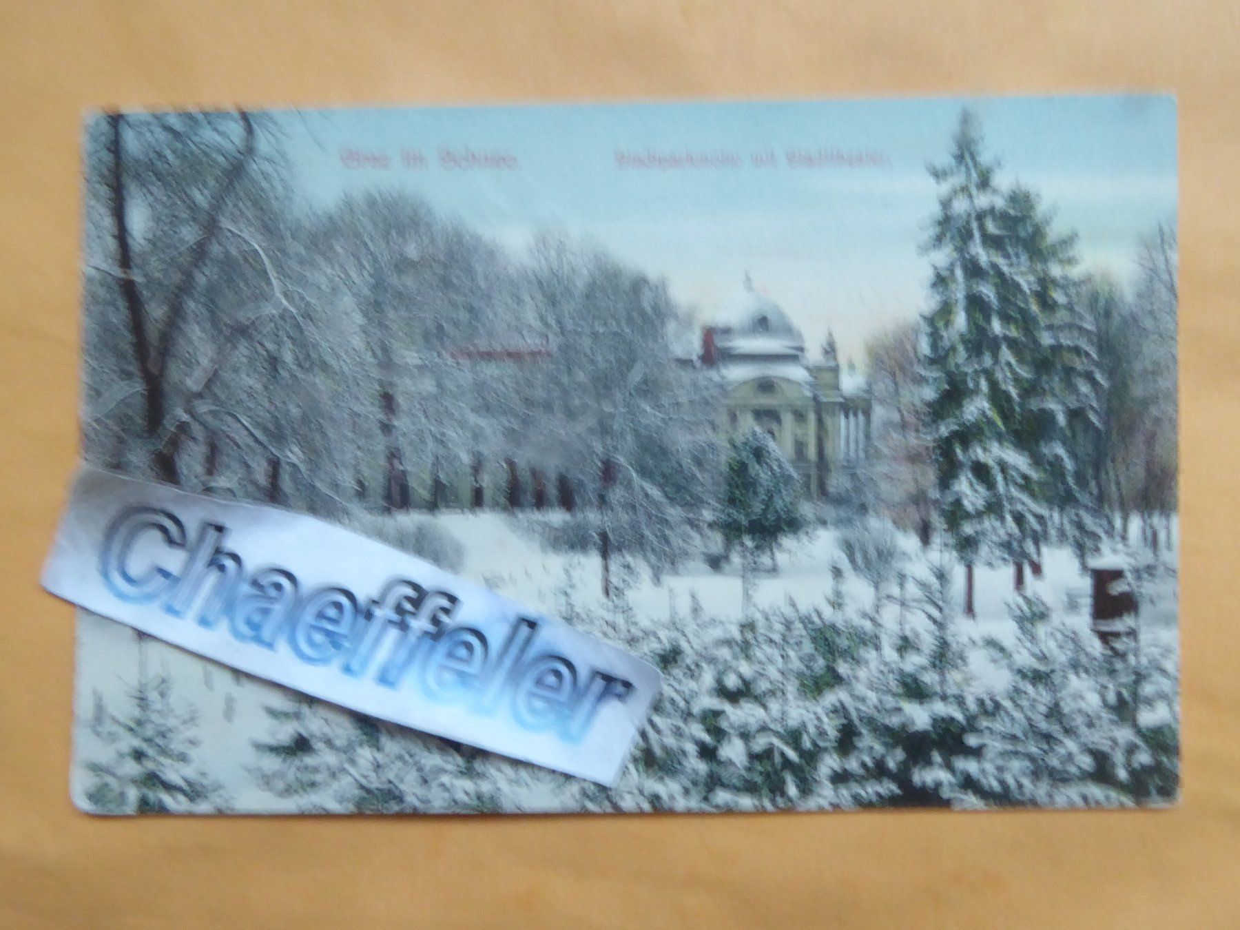 Cartes postales: 1909 Graz im Schnee. – D'occasion à Zürich par Chaeffeler