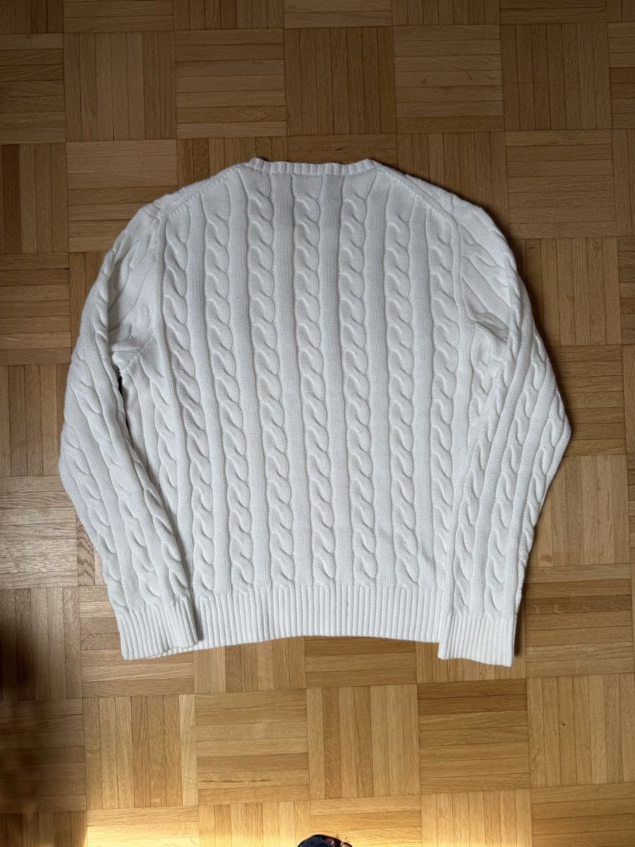 Polo Ralph Lauren Pulls & Sweat-shirts: Polo Ralph Lauren Pullover Cable Knit White Size L – Neuf (Voir description) à Oberweningen par tol_pfr8 3
