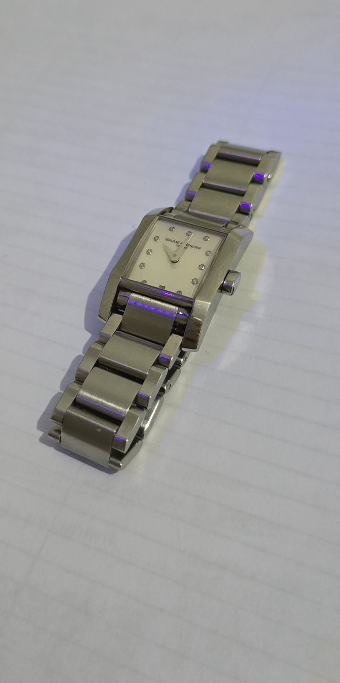 Baume & Mercier Orologi: Baume & Mercier Hampton Nacre & Diamants – Usato da Les Acacias venduto da watinjo 4