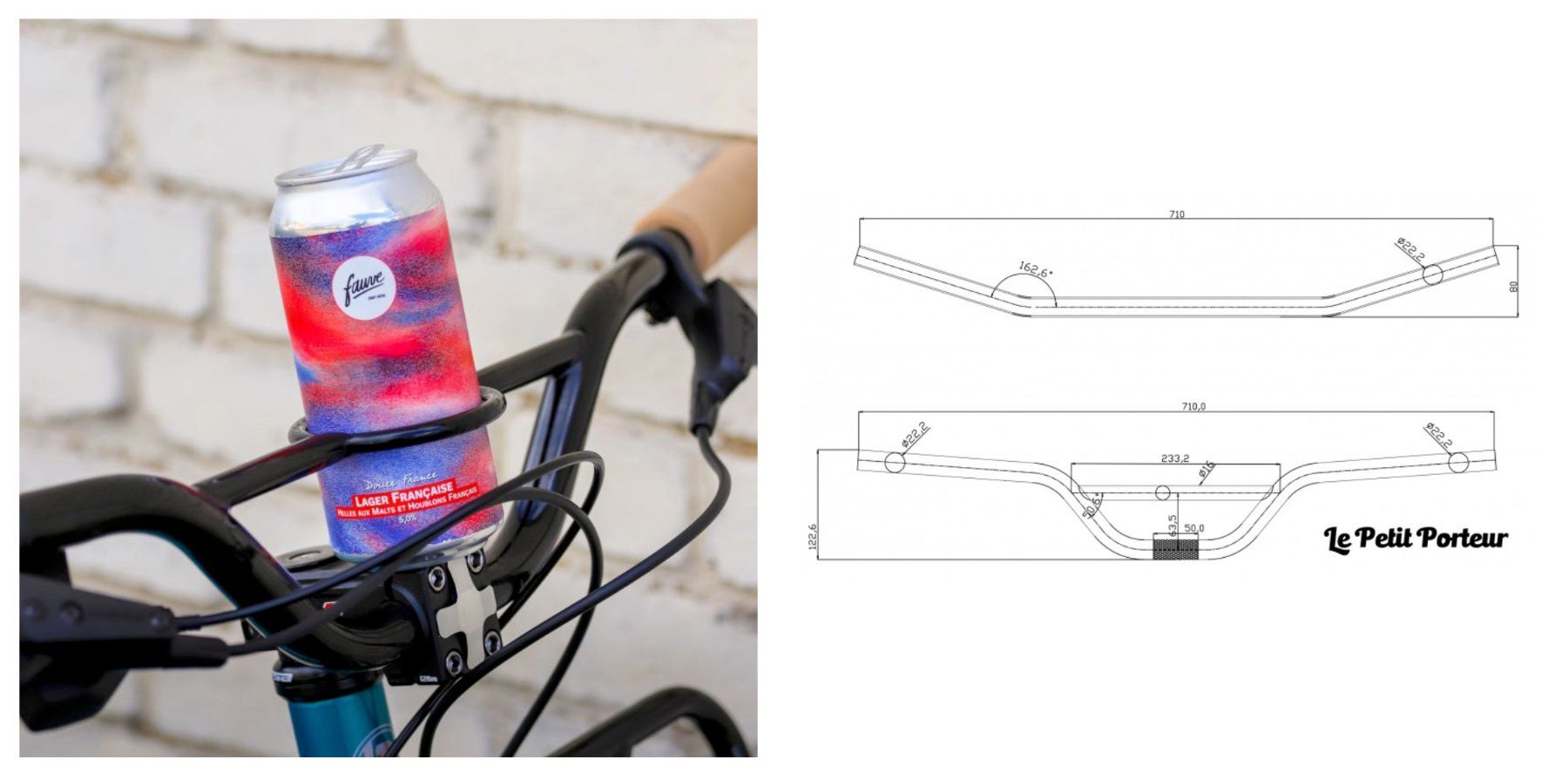 Pezzi di ricambio: Klunker Lnker Handlebar "Hold my Beer" – Nuovo e nell'imballaggio originale da Bern venduto da TacTac_Cycling 3