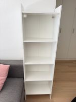 Bibliothèque/Étagère, blanc, 50x25x160 cm