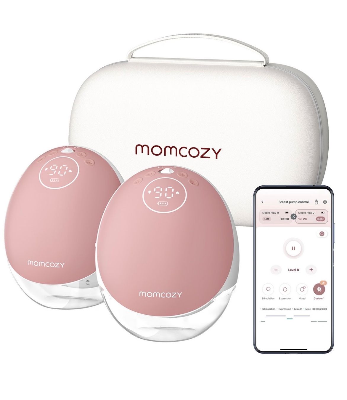 Momcozy Accessori per l’allattamento: Momcozy M9 Milchpumpe – Nuovo (secondo la descrizione) da Wil SG venduto da haj_l6t6