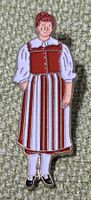 O841 - Pin Tracht Trachtenfrau Baselland / Basel