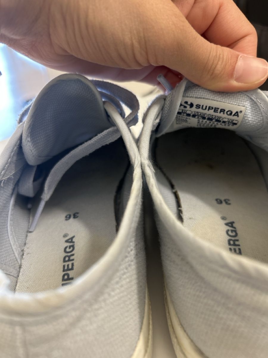 Superga Scarpe da donna: Superga Turnschuhe hellblau Grösse 36  – Usato da Luzern venduto da iri_5pg9 3