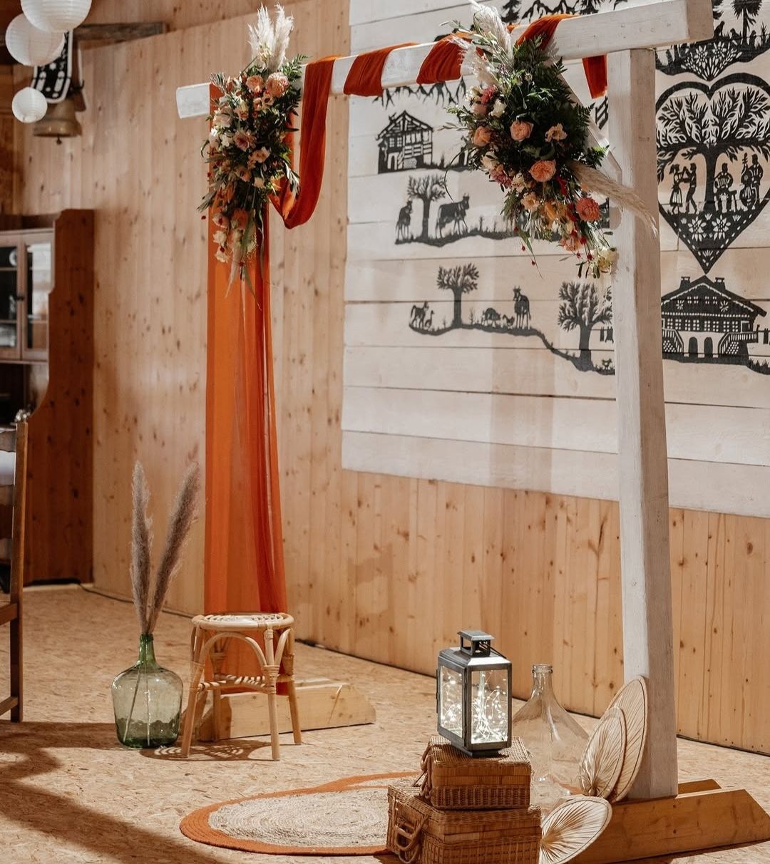 Tutte le decorazioni: Etoffe arche mariage – Nuovo (secondo la descrizione) da Ecuvillens venduto da loloall
