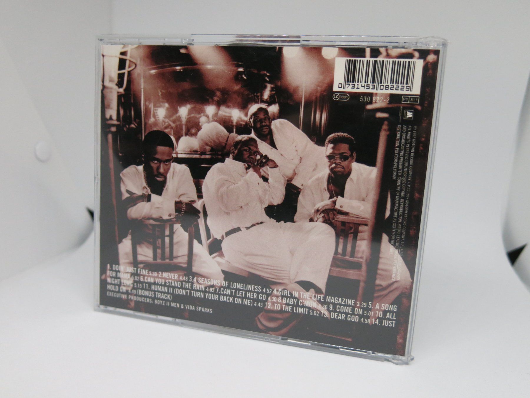 CDs: 2CDs Boyz II Men – Nathan, Michael, Shawn, Wanya + Evolution – Gebraucht aus Ernetschwil von  6