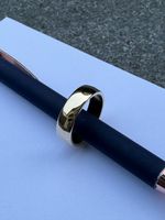 Klassischer Gelbgold 750 Ring, 12 Gramm, Grösse 64, NEU!!
