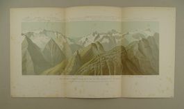 PANORAMA, GEBIRGE DES MAIENTHALS, TITLISKETTE, 1875