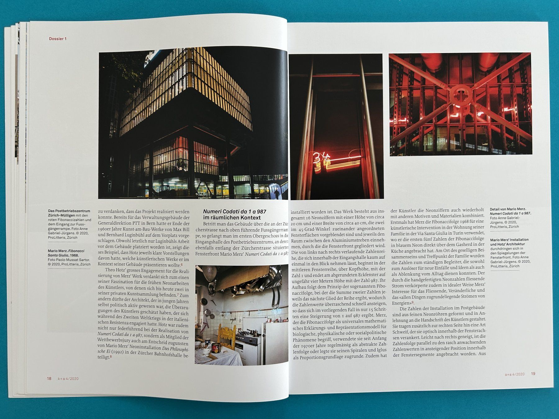 Libri: ARCHITEKTUR UND KUNST BEI DER POST in der Schweiz – Usato da Zürich venduto da Domus09