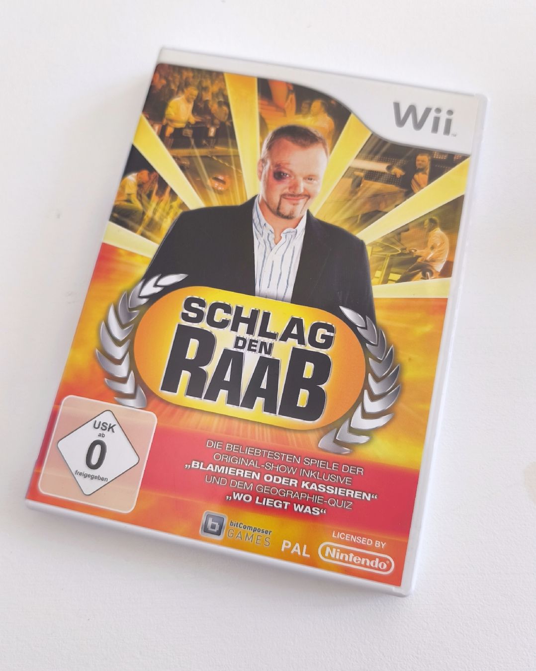 Nintendo Spiele: Gioco Wii "Schlag den Raab": sfida i tuoi amici! – Gebraucht aus Sevelen von dun_vs7w