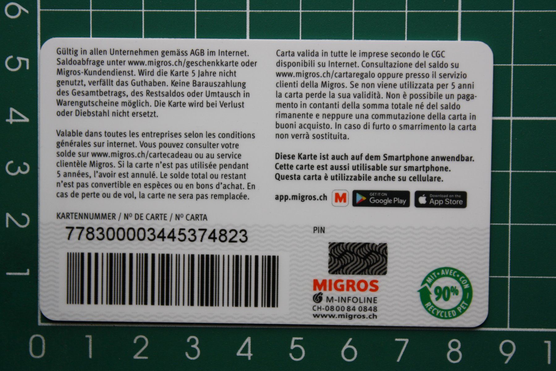 Cartoline: geschenkkarte – Usato da Laupen BE venduto da Gufi57 1