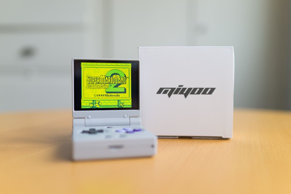 Console: Miyoo Mini Flip grau - Komplettpaket – Nuovo (secondo la descrizione) da Dielsdorf venduto da RetroMeister 4