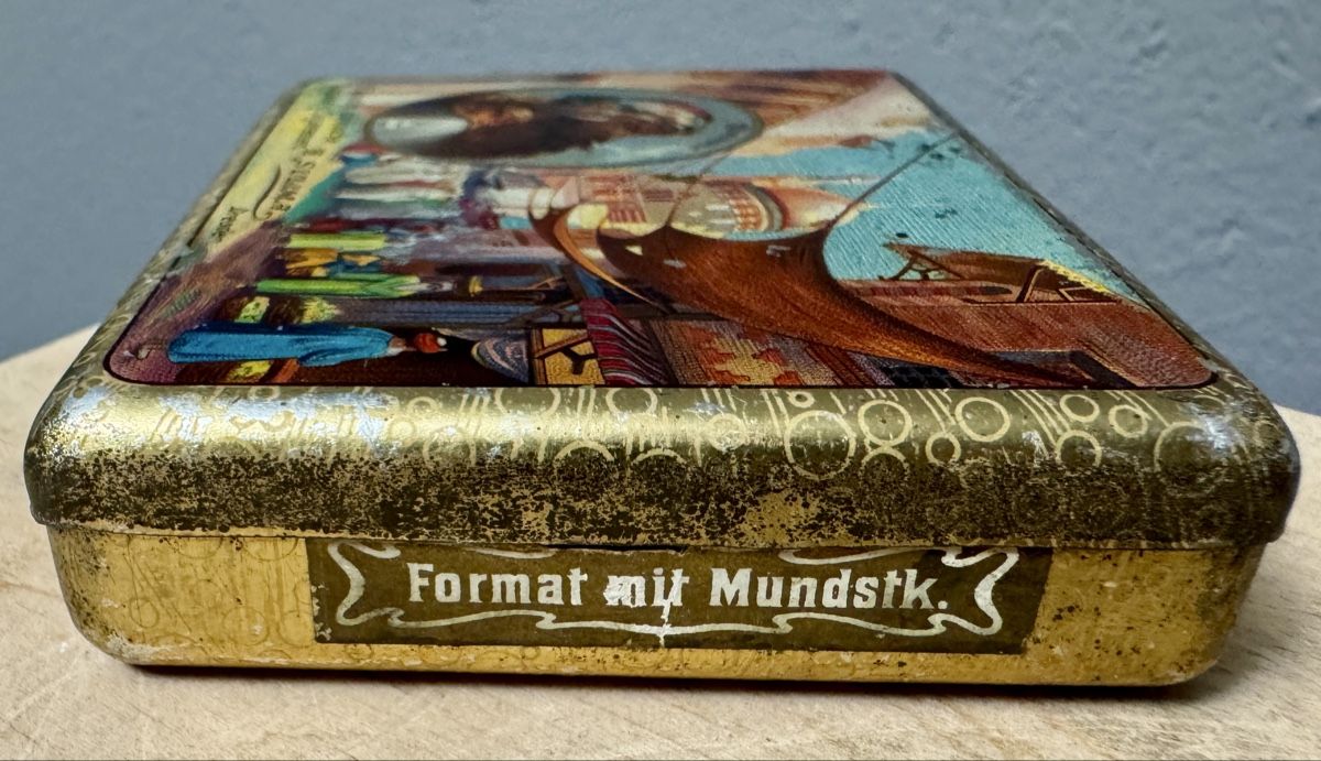 Dosen: Antike Blechdose SULIMA Türkische Zigaretten – Gebraucht aus Rothrist von Luckywinner 4