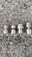 4x Geka Kupplung Storz Messing 1-4 Zoll guter Zustand