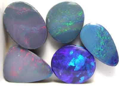 Pietre preziose: Australische Opal Dubletten 3.32Cts. – Nuovo (secondo la descrizione) da Bern venduto da Grindelwaldaus 2