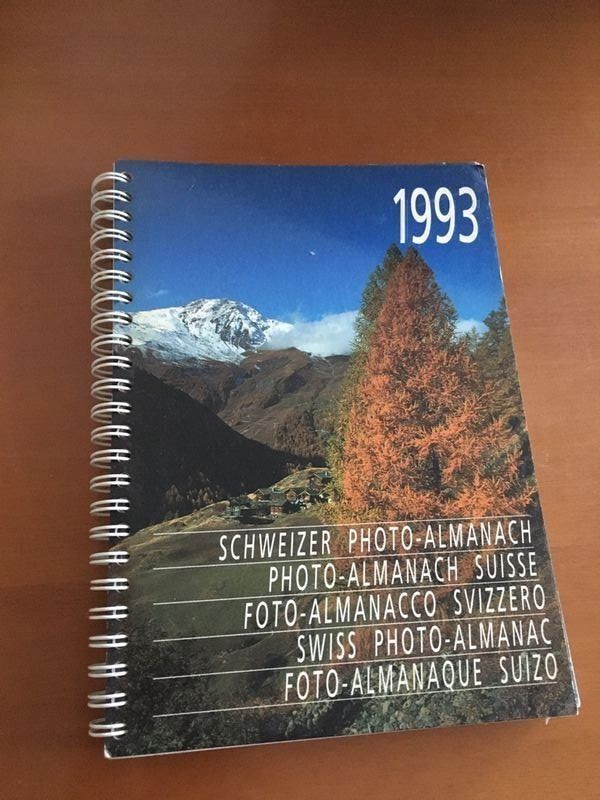 Ansichtskarten: Schweizer Foto Almanach 1993 – Gebraucht aus Bergdietikon von book-4-you