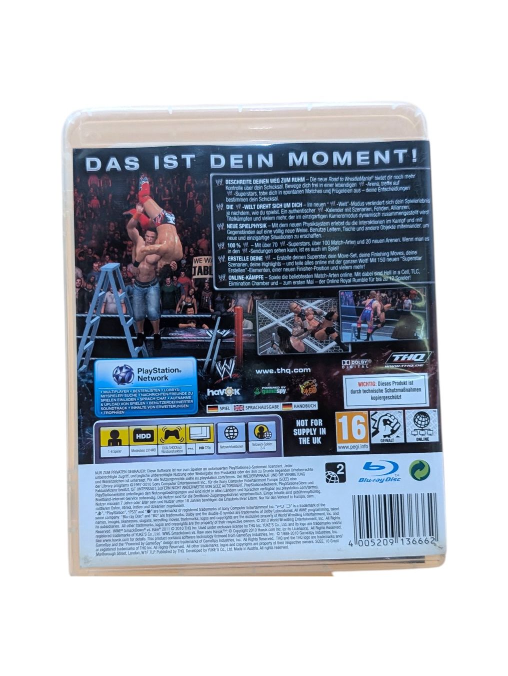 Sony Giochi: WWE SmackDown vs. Raw 2011 PlayStation 3 (PS3) – Usato da Domat/Ems venduto da IsseldorsShop 1