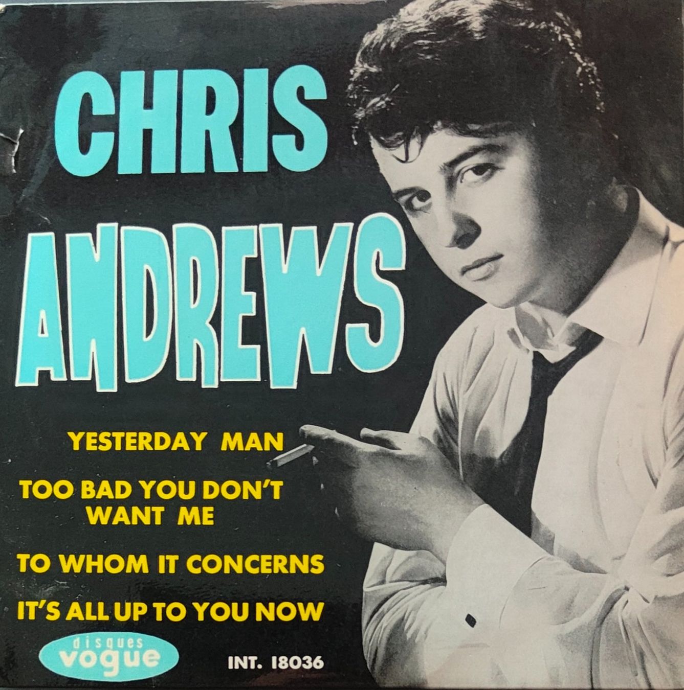 Dischi in vinile: Vinyl EP-Single Chris Andrews - Yesterday Man – Usato da Langenthal venduto da Modo39