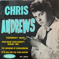 Vinyl EP-Single Chris Andrews - Yesterday Man
