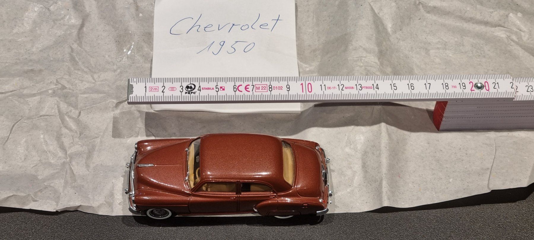 Chevrolet Modellini d'auto: Modellauto Chevrolet 1950 – Usato da Lachen SZ venduto da LinDiscount 1